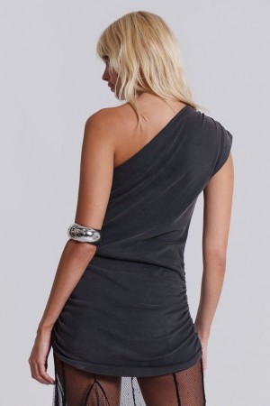 Jadedlondon After Dark One Shoulder Mini Dress | JADLDN23796