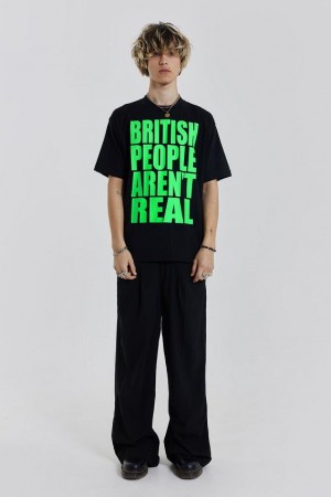 Jadedlondon British People Tee | JADLDN24644