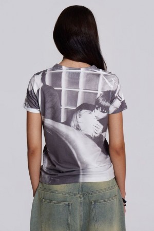 Jadedlondon Kissing Club Tee | JADLDN23911