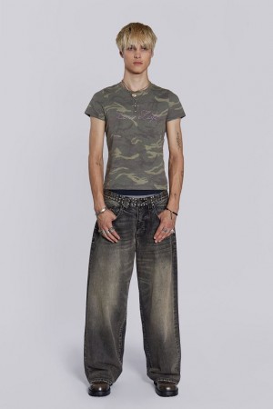 Jadedlondon Stud Colossus Jeans | JADLDN24545