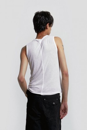 Jadedlondon White Mist Vest | JADLDN24687