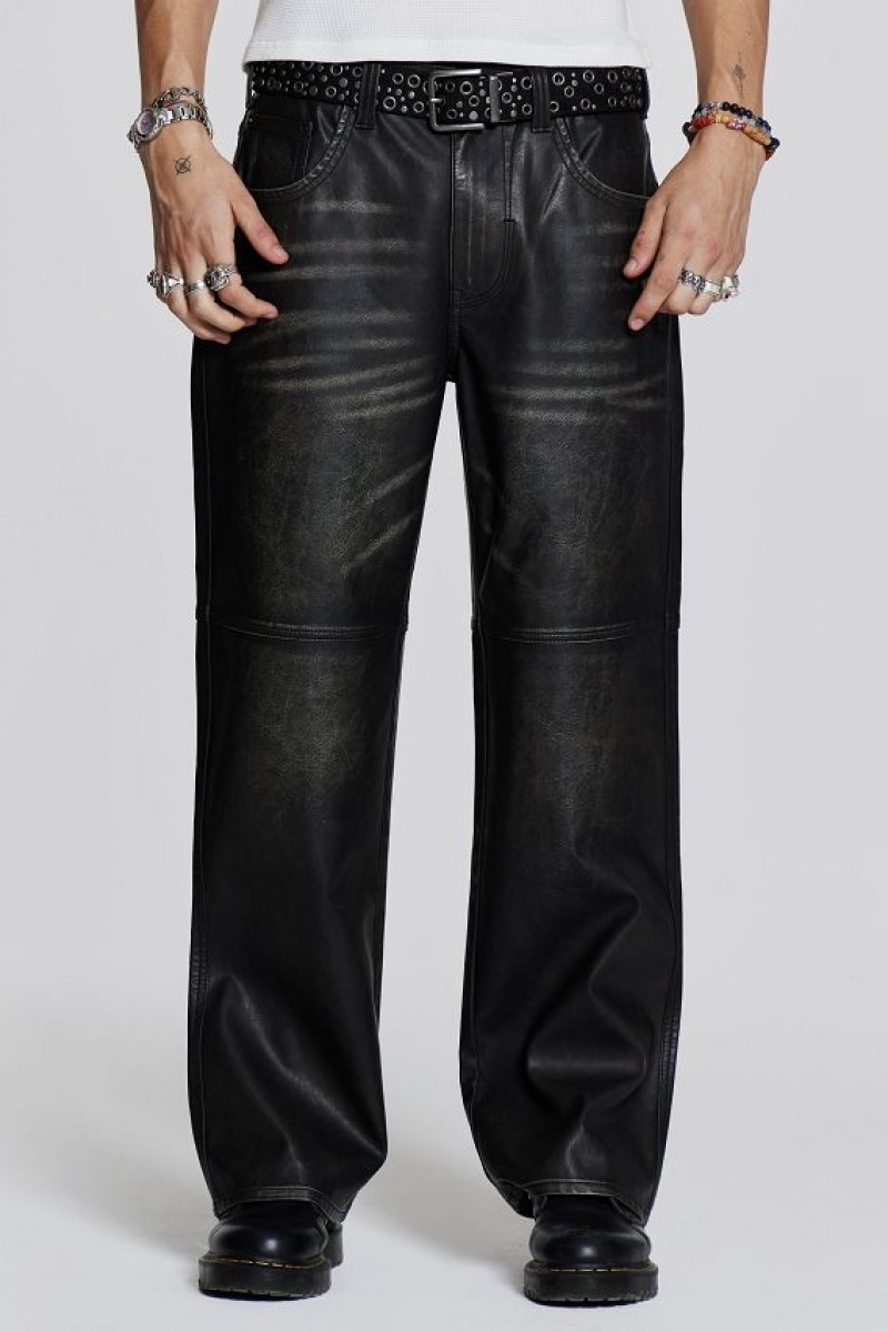 Jadedlondon Ash Faux Leather Pants | JADLDN24779