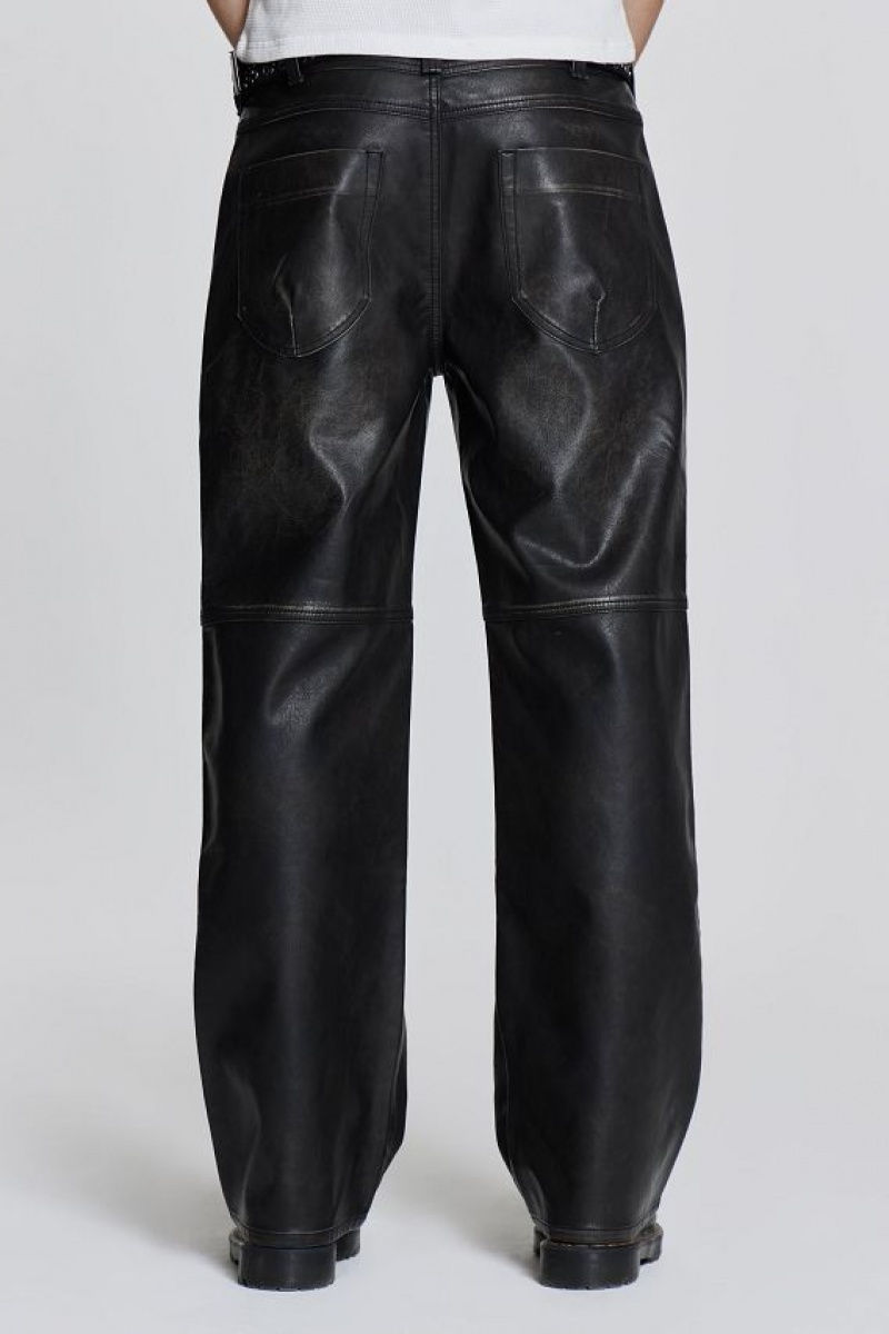 Jadedlondon Ash Faux Leather Pants | JADLDN24779