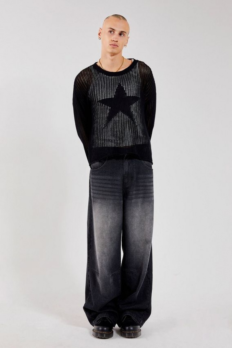 Jadedlondon Black Nebula Jumper | JADLDN24803