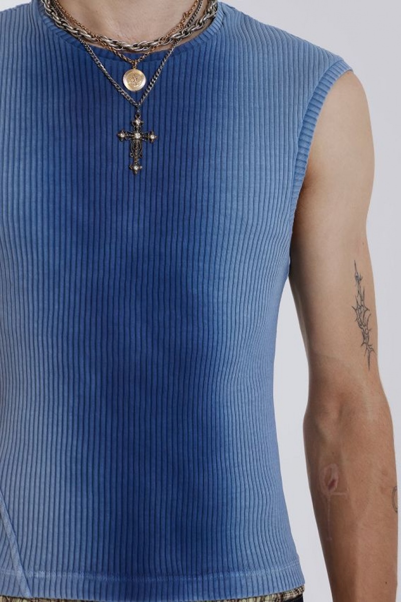 Jadedlondon Blue Glare Tank | JADLDN24692