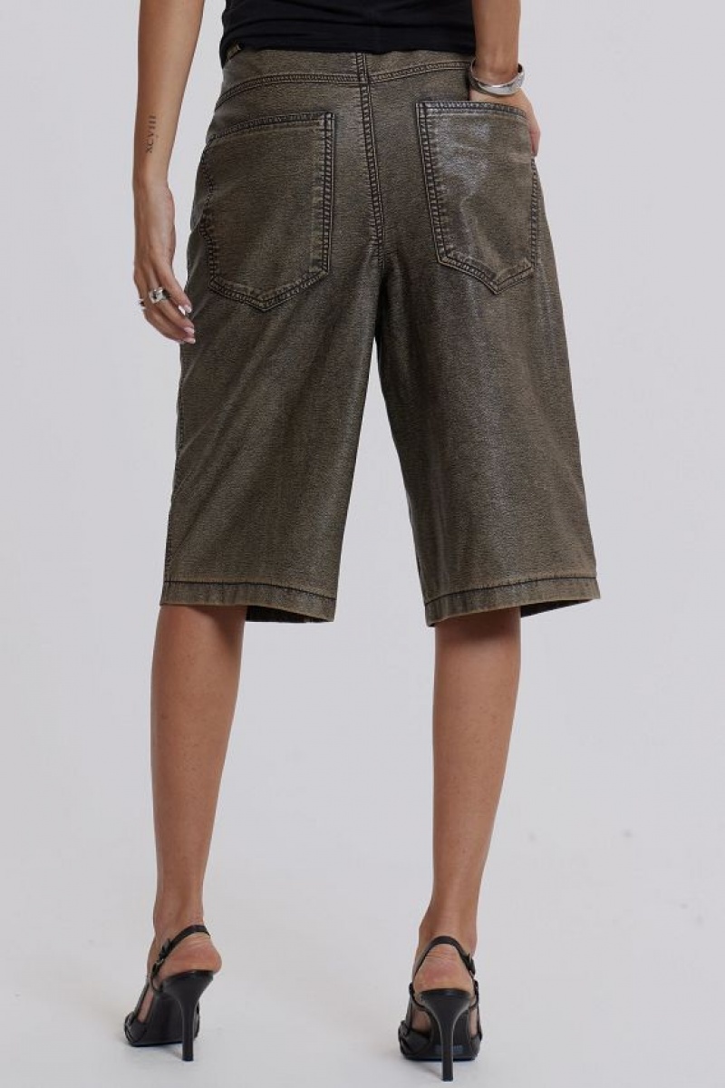 Jadedlondon Brecken Pu Jorts | JADLDN24158