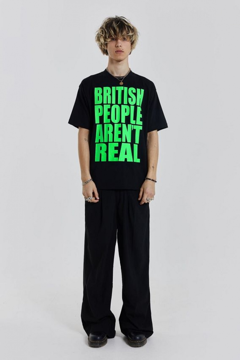 Jadedlondon British People Tee | JADLDN23906