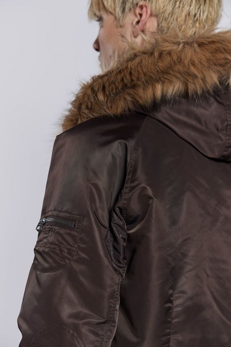 Jadedlondon Brown Jet Jacket | JADLDN24619