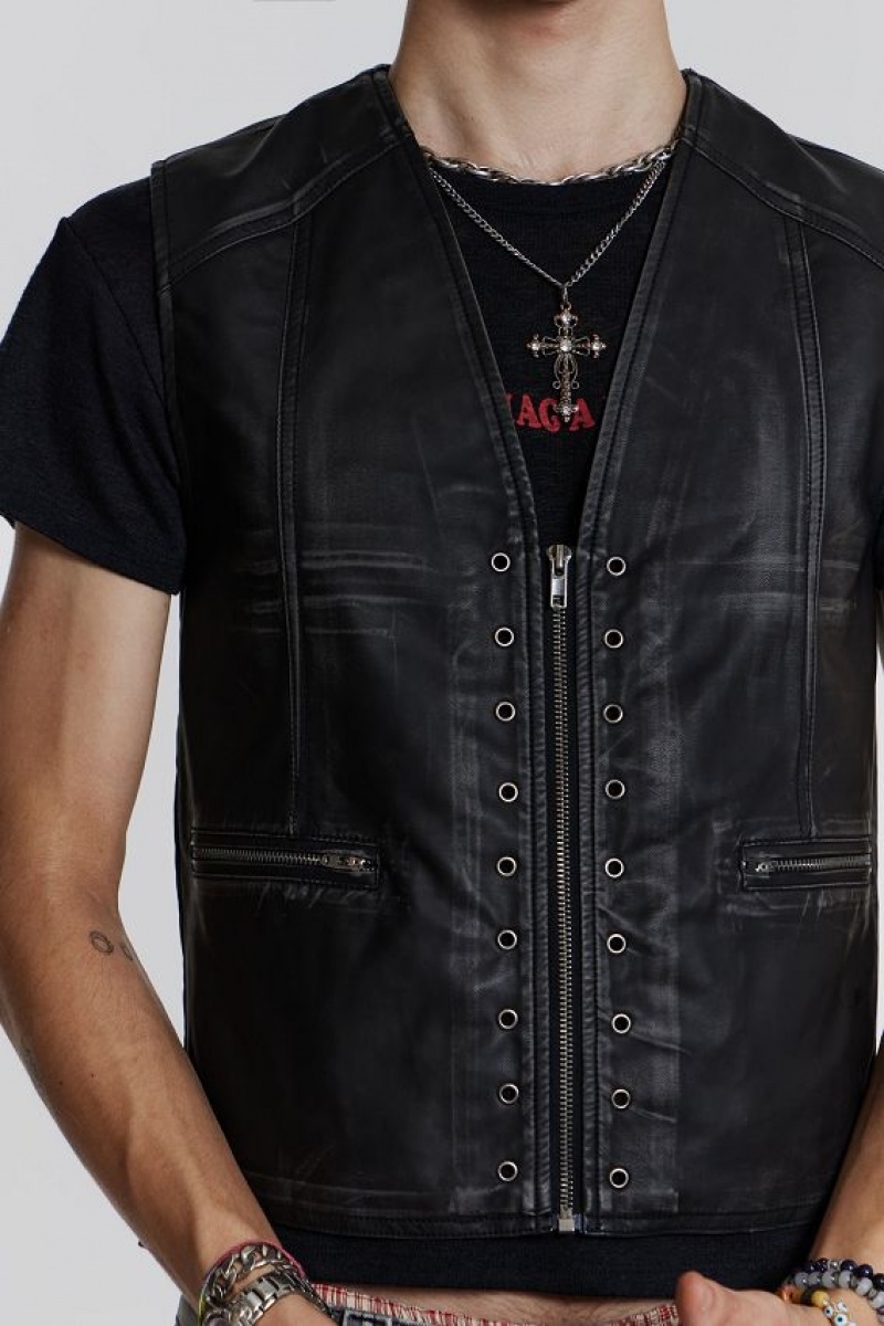 Jadedlondon Buffalo Waistcoat | JADLDN24616