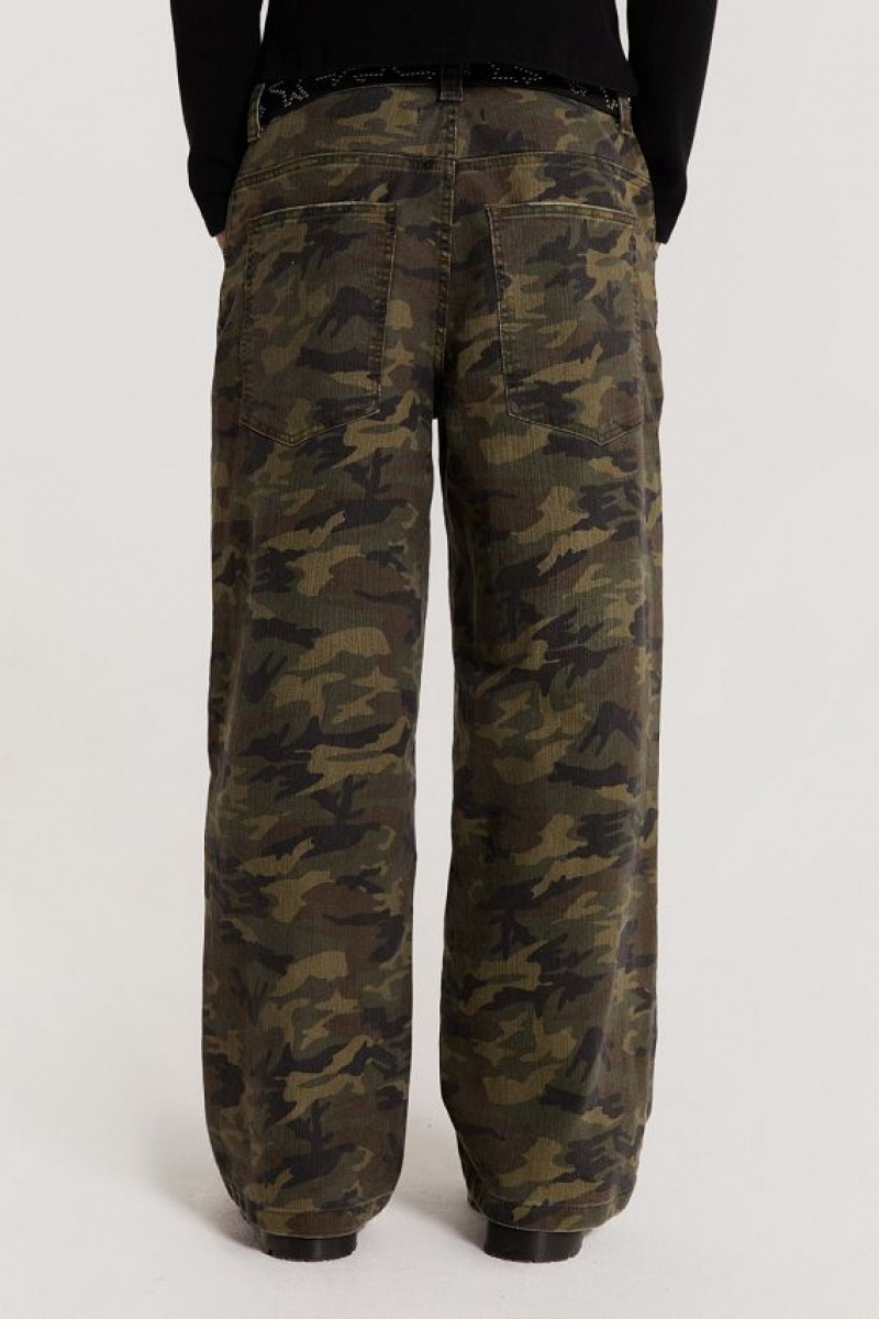 Jadedlondon Camo Colossus Baggy Jeans | JADLDN24482