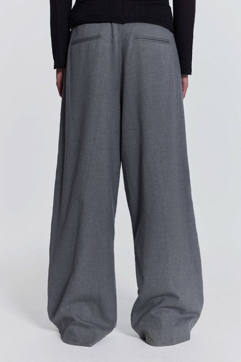 Jadedlondon Goliath Grey Suit Pant | JADLDN24781