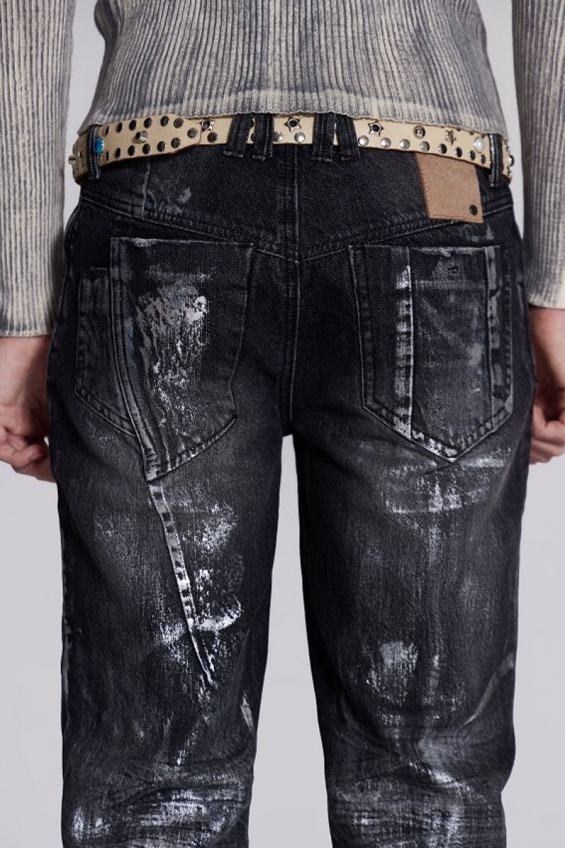 Jadedlondon Gunmetal Reed Jeans | JADLDN24590