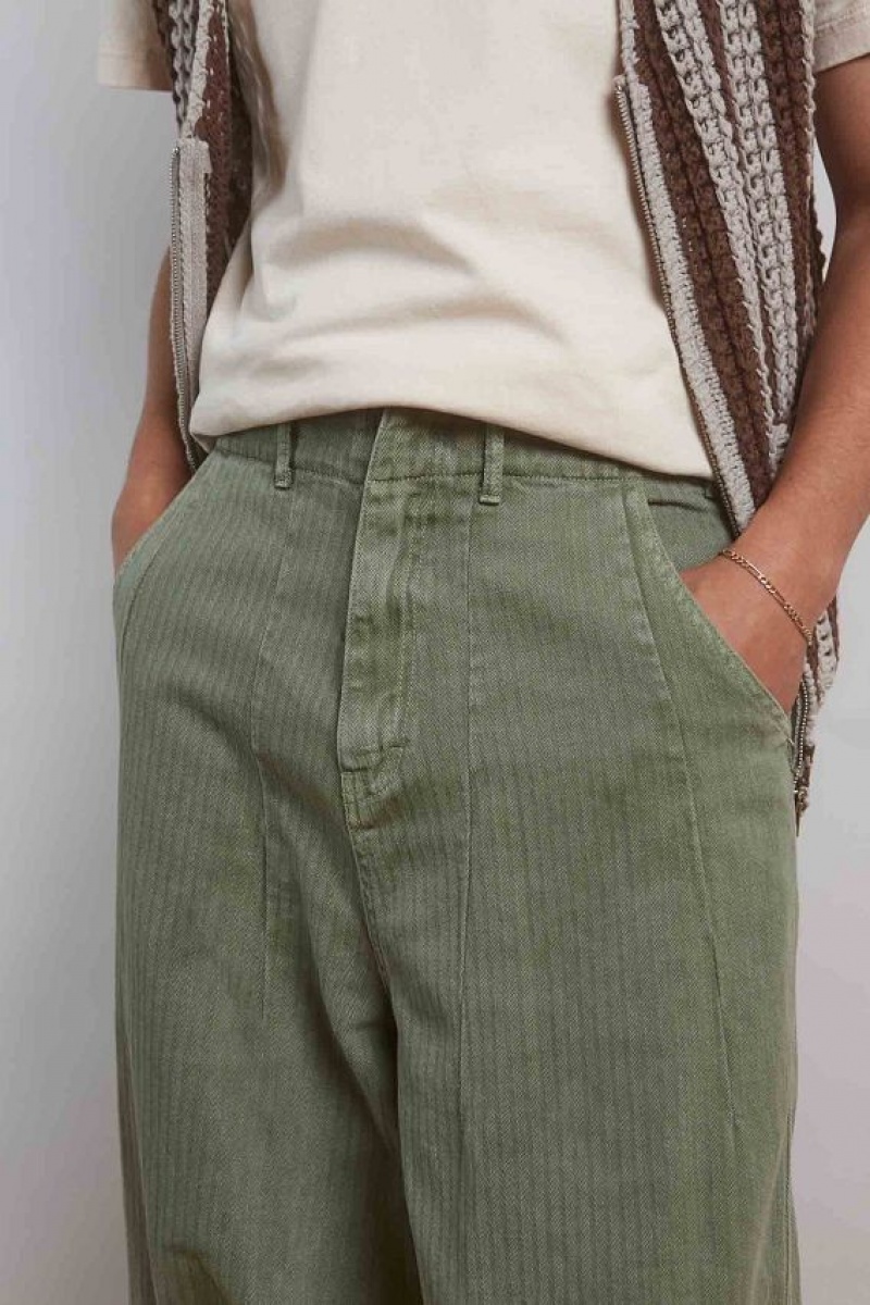 Jadedlondon Khaki Balloon Pants | JADLDN24762