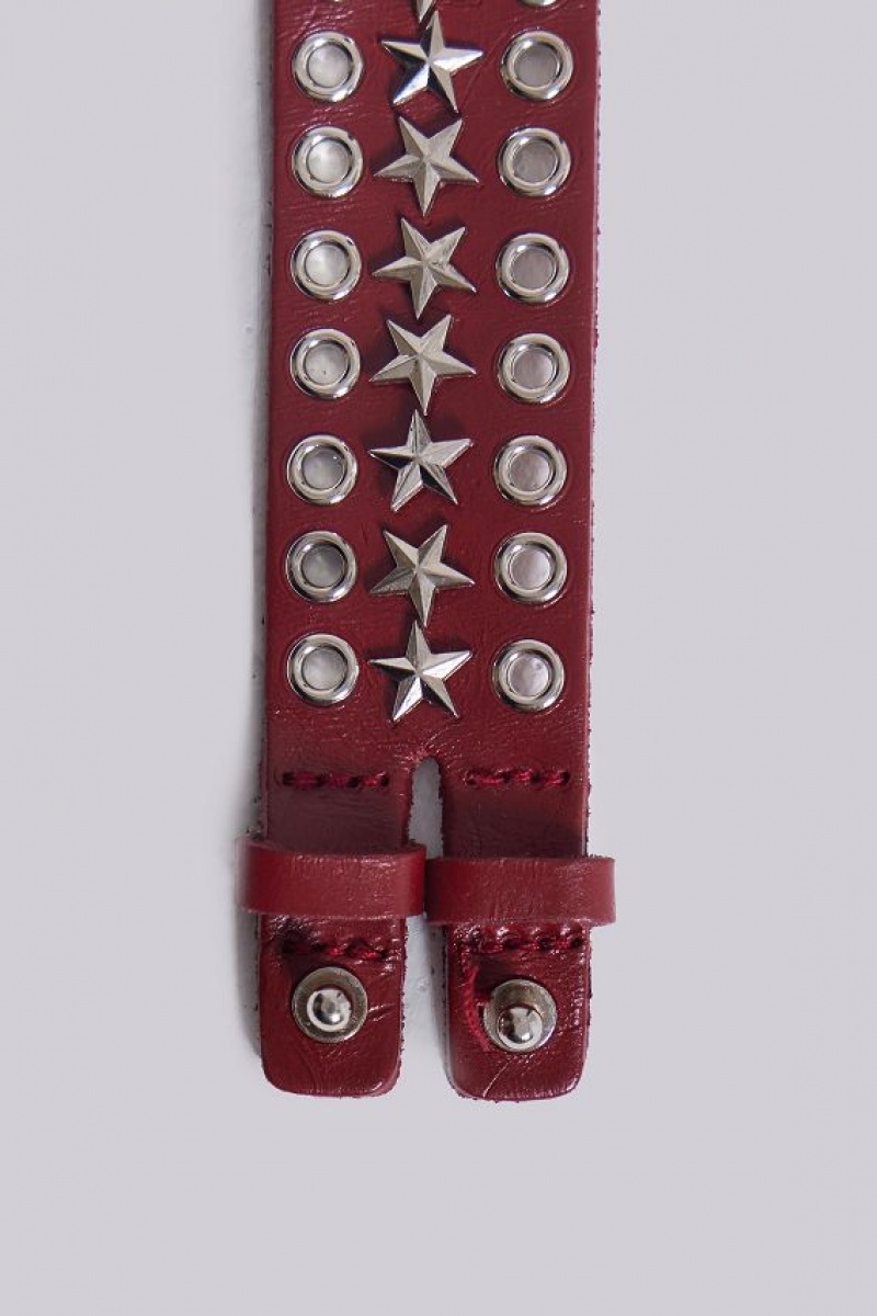 Jadedlondon Leather Studded Bracelet | JADLDN24903