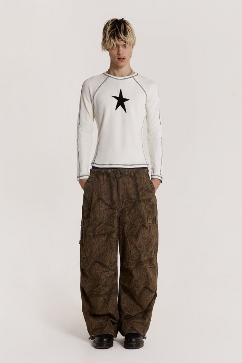 Jadedlondon Off White Starstruck Tee | JADLDN24666