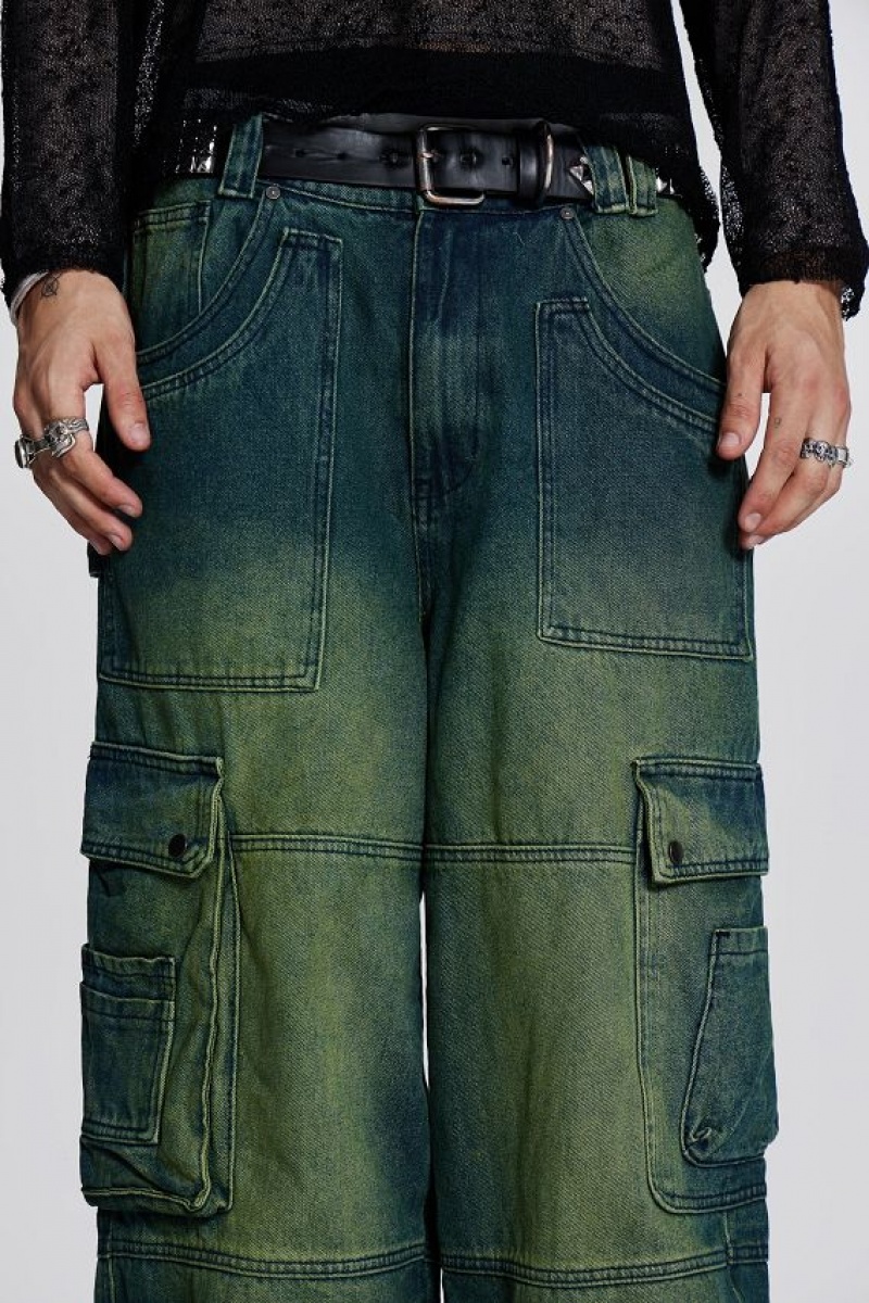 Jadedlondon Sandblast Monster Cargo Jeans | JADLDN24488