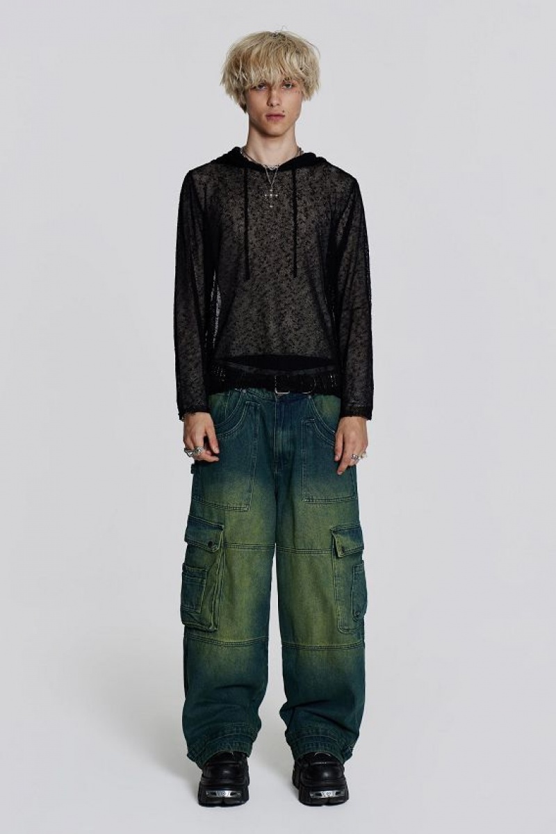 Jadedlondon Sandblast Monster Cargo Jeans | JADLDN24488