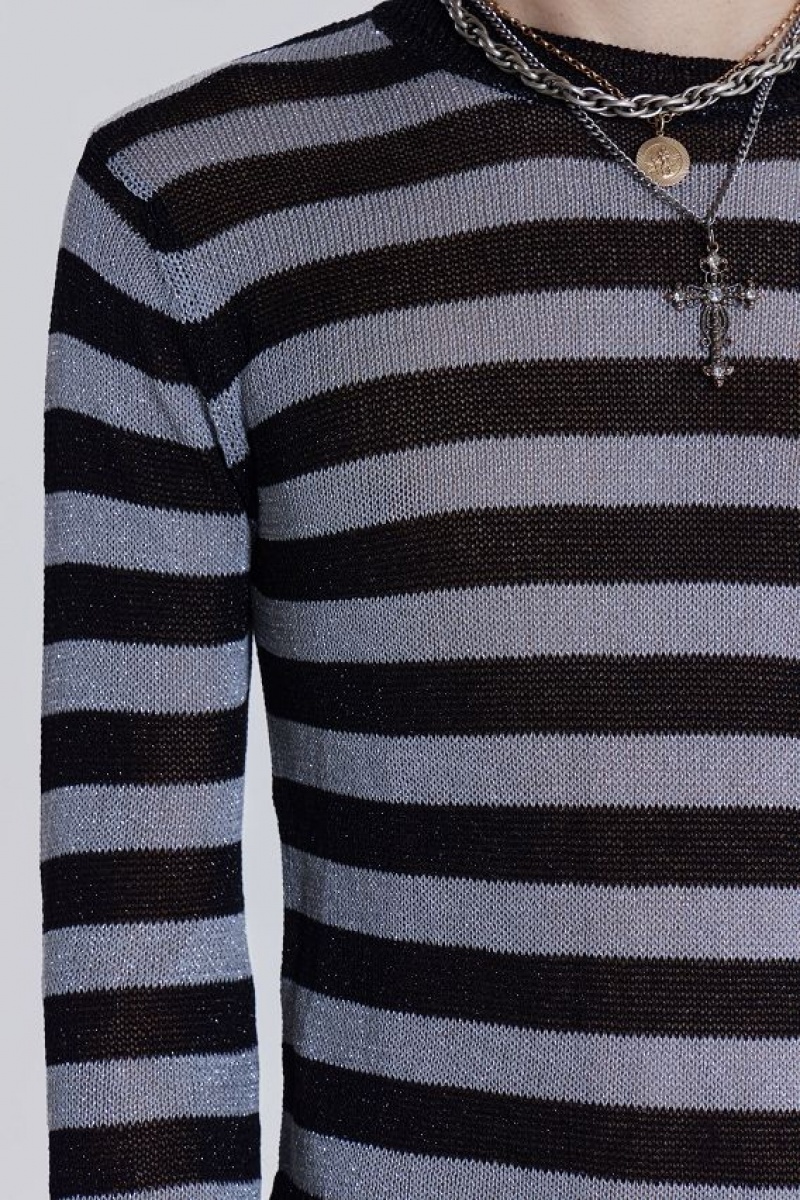 Jadedlondon Sterling Stripe Knit | JADLDN24826