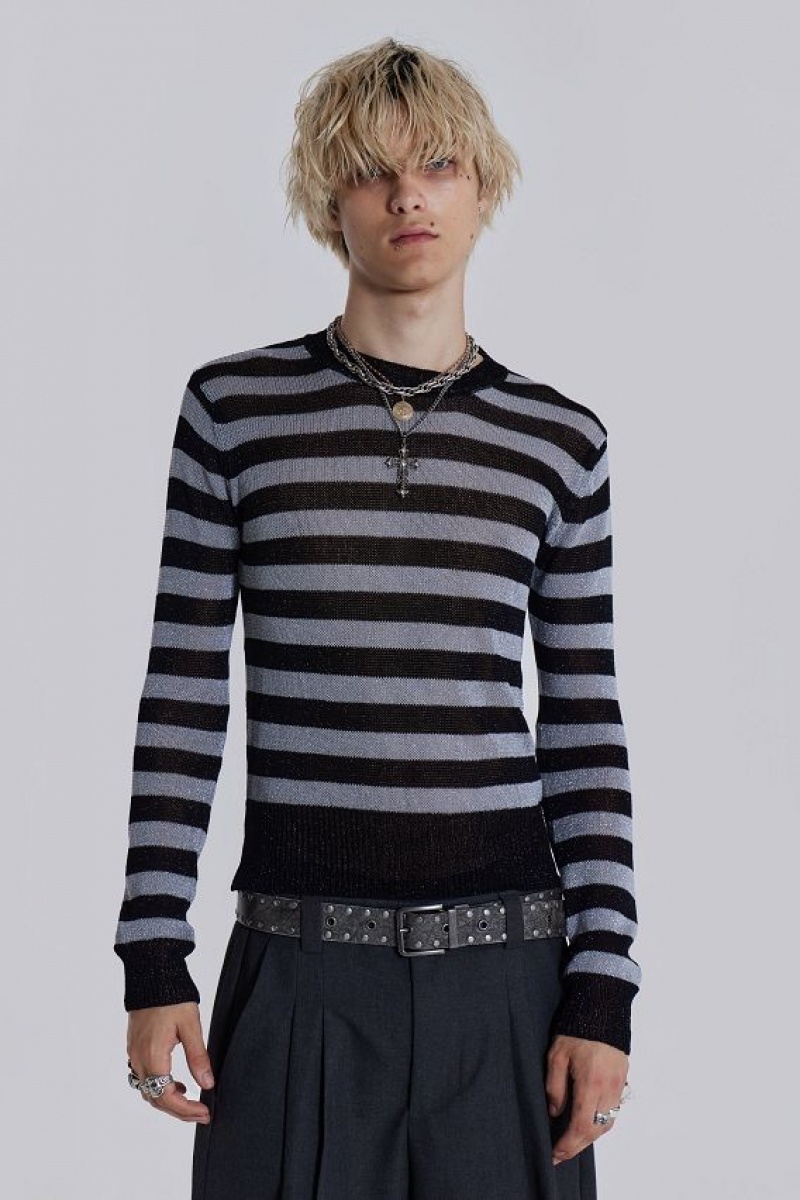 Jadedlondon Sterling Stripe Knit | JADLDN24826