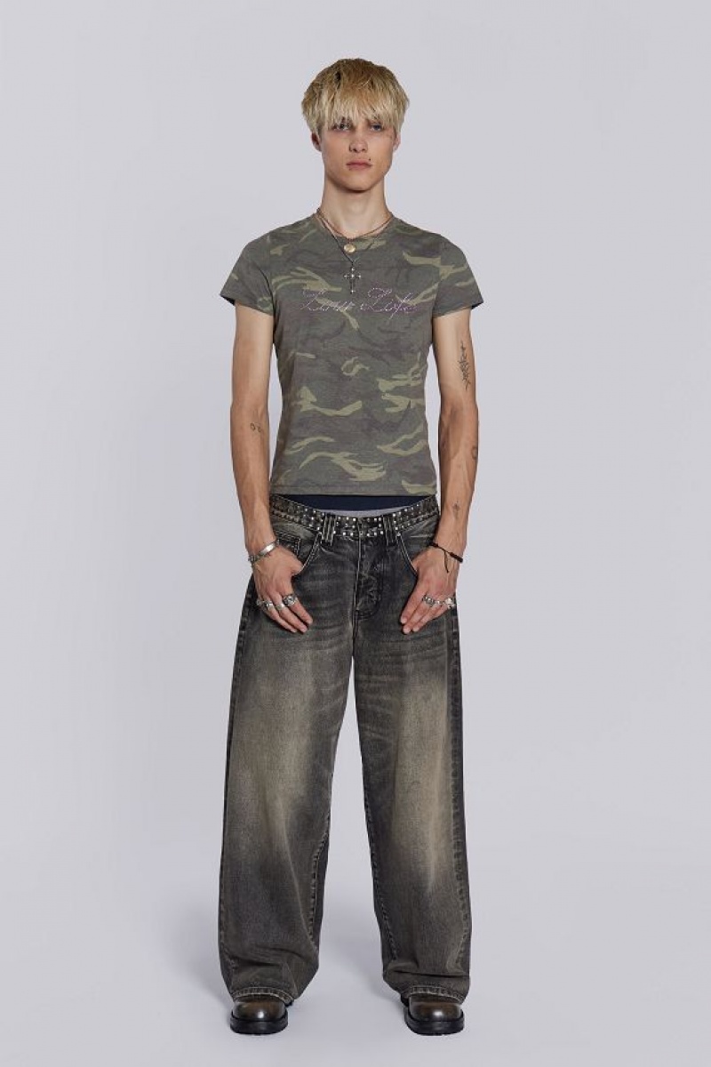 Jadedlondon Stud Colossus Jeans | JADLDN24545