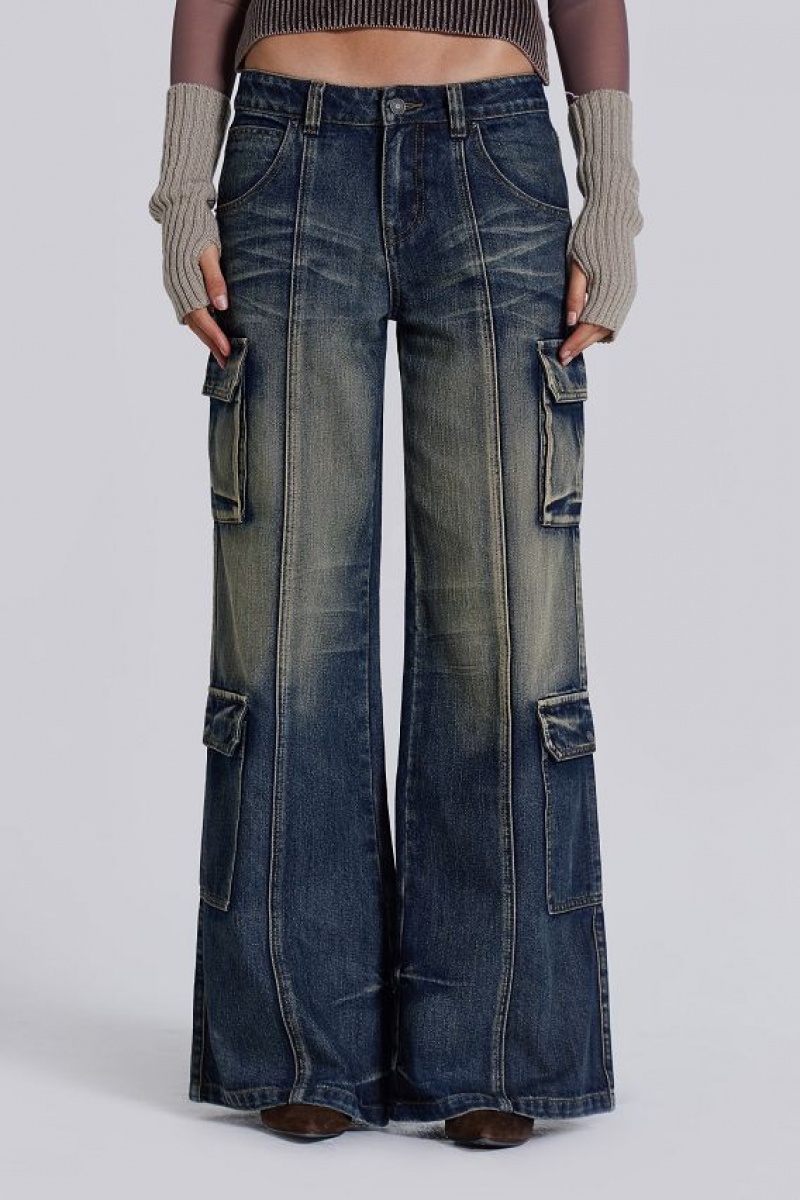 Jadedlondon Tundra Cargo Jeans | JADLDN24435