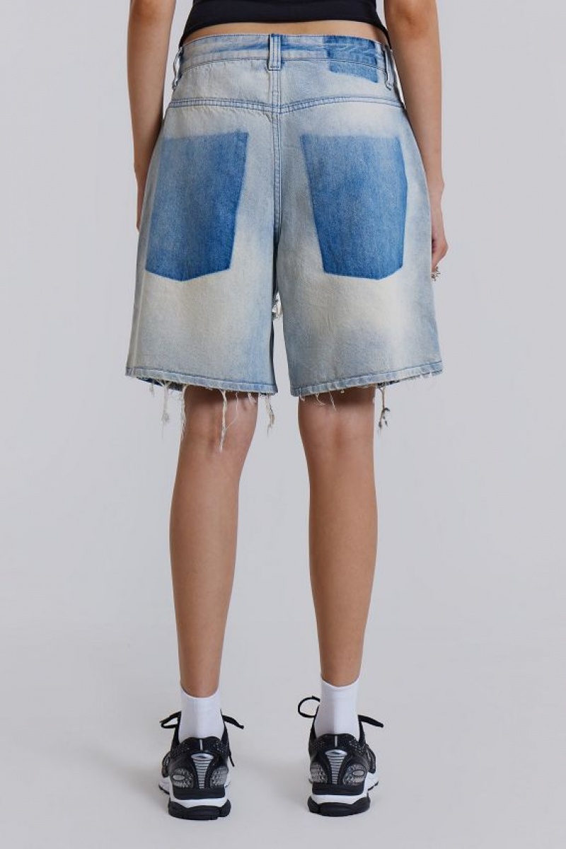 Jadedlondon Vault Denim Shorts | JADLDN24453