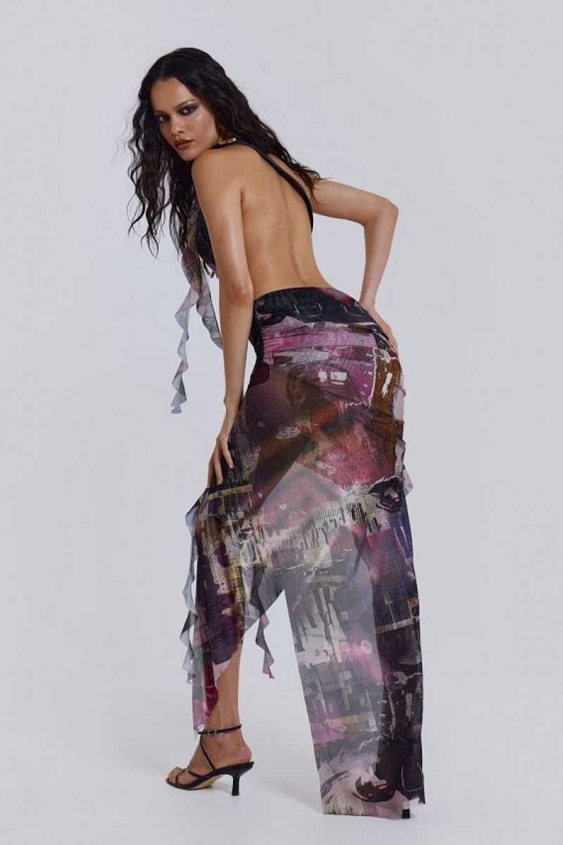 Jadedlondon Void Maxi Dress | JADLDN23824