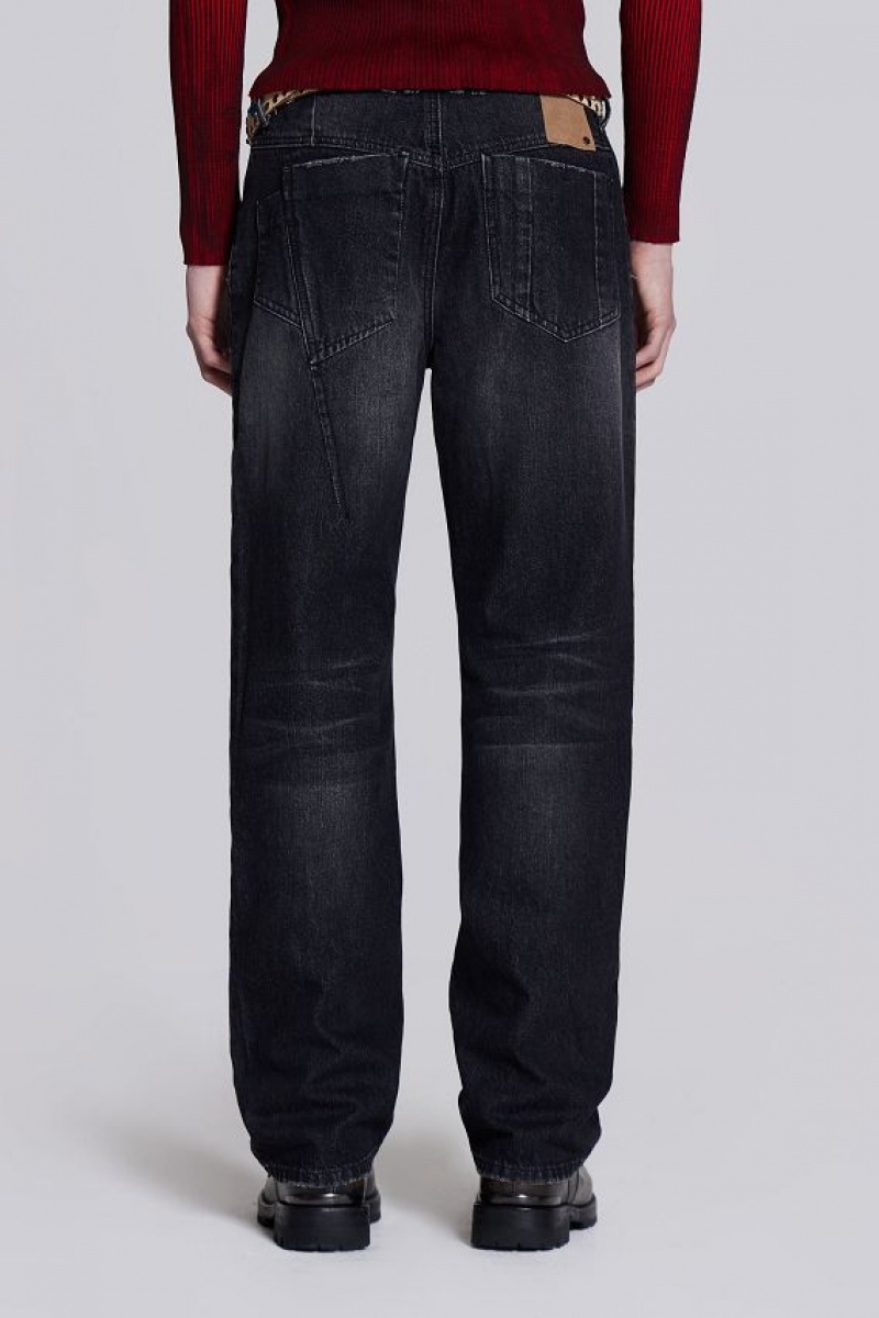 Jadedlondon Washed Black Reed Jeans | JADLDN24591