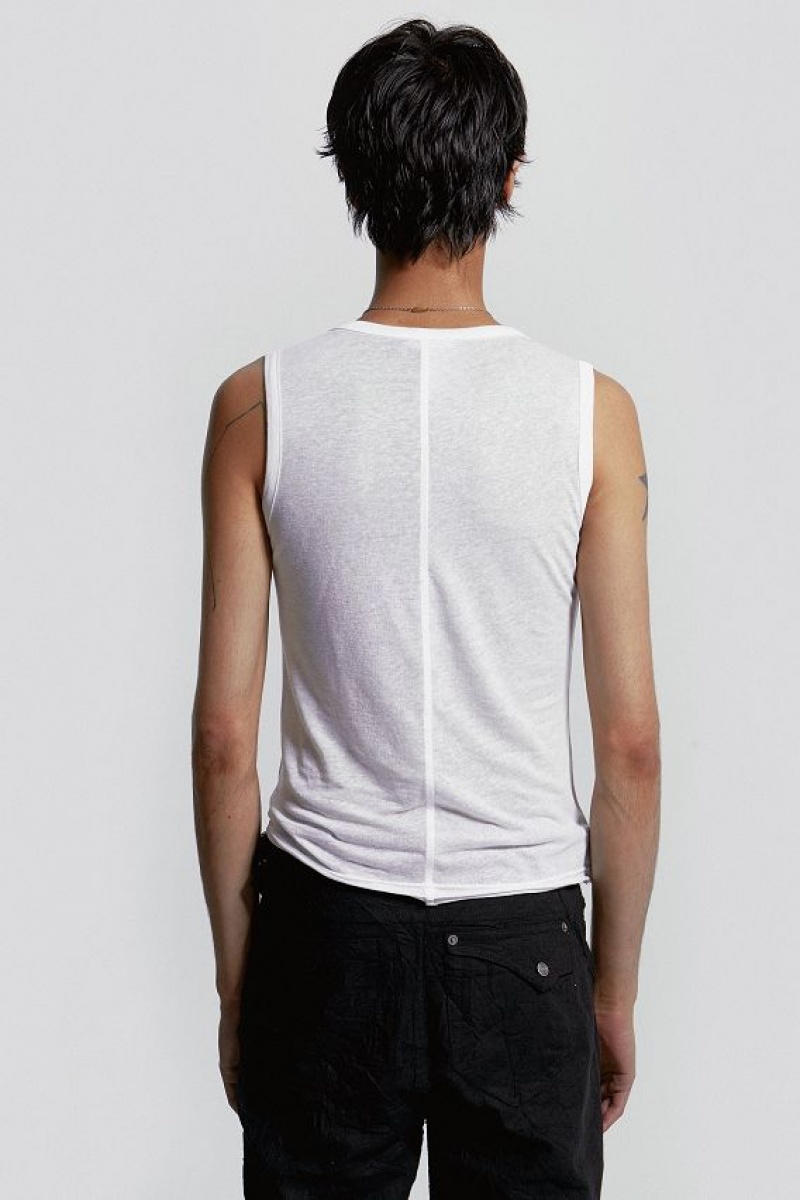 Jadedlondon White Mist Vest | JADLDN24687