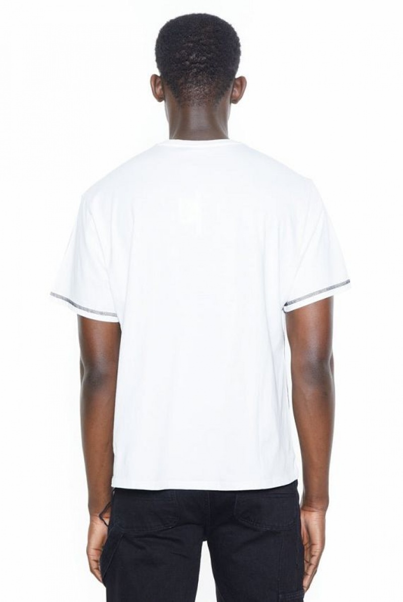 Jadedlondon White Tainted Youth T-shirt | JADLDN24624